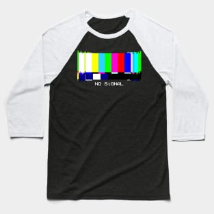 N0 Signal - Dark BG Baseball T-Shirt